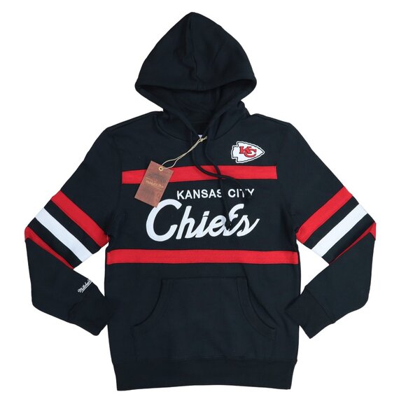 Mitchell & Ness Kansas City Chiefs NFL Throwbacks Head Coach Hoodie Sweatshirt